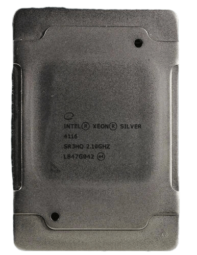 Серверный процессор б/у Intel Xeon 4116 Silver FCLGA3647 2.1Ghz-3GHz 16.5MB