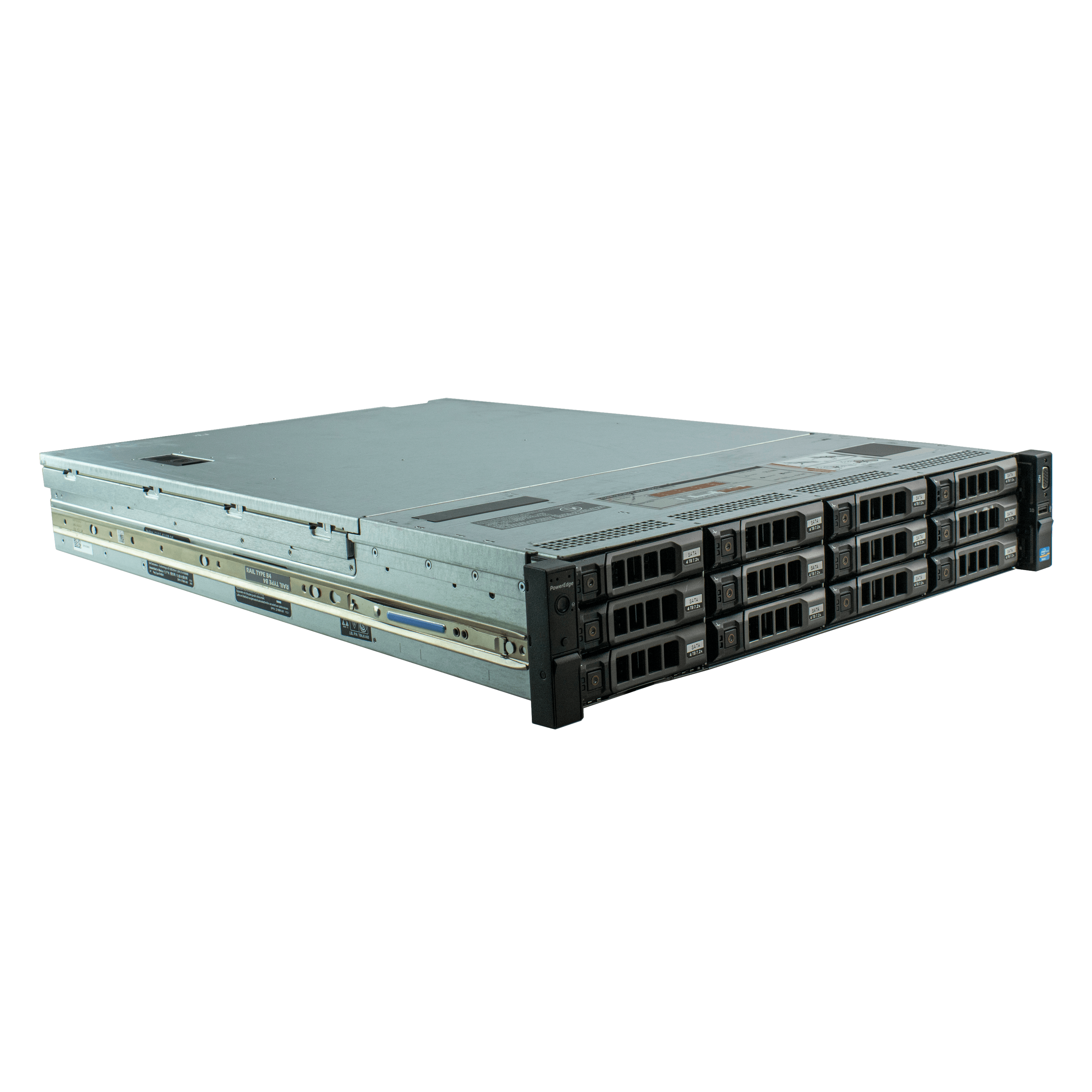 Сервер Dell PowerEdge R730xd noCPU 24хDDR4 mini H730 iDRAC 2х750W PSU Ethernet 4х1Gb/s 12х3,5" 2x2,5" FCLGA2011-3 (3)