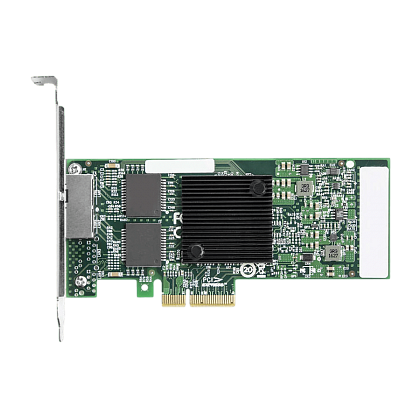 Сетевой адаптер HP 366FLR Adapter 4хRJ-45 1Gb/s PCI-e x4